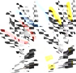 Combination Hand Tool Set: 5 Pc, Electrician's Tool Set