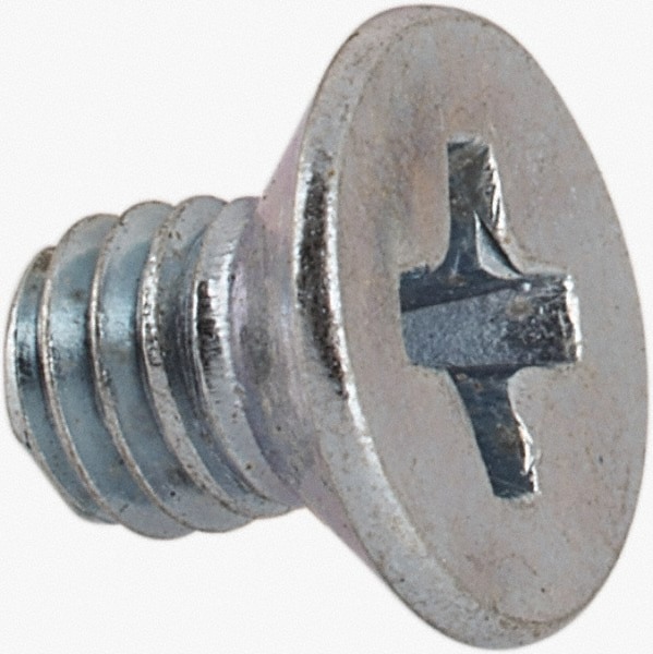 Machine Screw: M3x0.5 x 4.00 mm OAL, Flat Head, Phillips