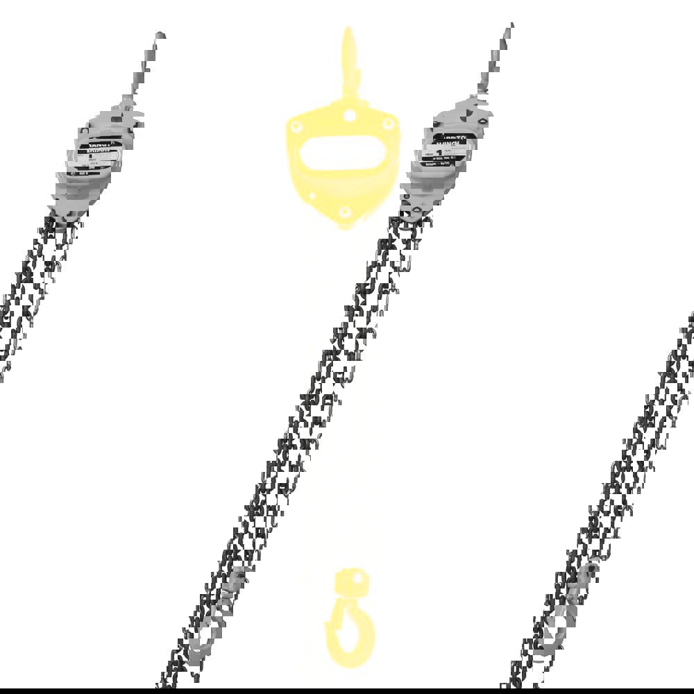 Manual Hoists-Chain, Rope & Strap; Hoist Type: Hand Chain ; Lift Mechanism: Chain ; Lifting Material: Chain ; Capacity (Lb.): 2000 ; Pull Capacity: 2000 ; Maximum Lift Distance: 10ft