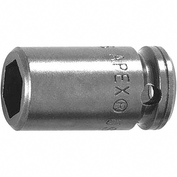 Hand Hex Bit Socket: 3/8