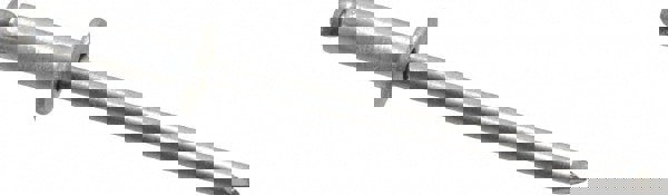 Open End Blind Rivet: Button Head, Aluminum Body, Aluminum Mandrel