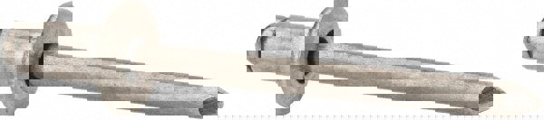 Open End Blind Rivet: Button Head, Aluminum Body, Steel Mandrel