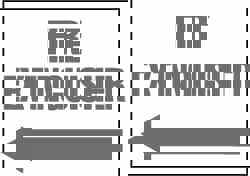 Fire Extinguisher, Plastic Fire Sign