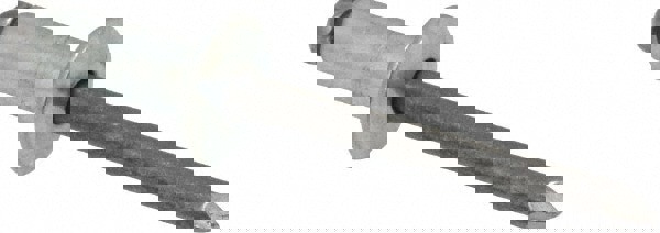 Open End Blind Rivet: Button Head, Steel Body, Steel Mandrel