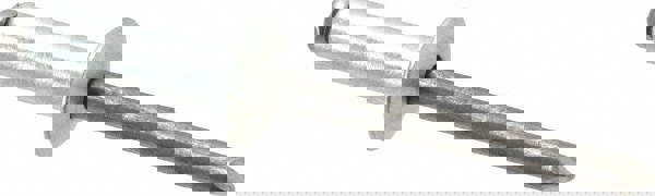 Open End Blind Rivet: Button Head, Steel Body, Steel Mandrel