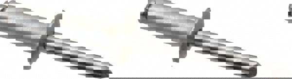 Open End Blind Rivet: Button Head, Steel Body, Steel Mandrel