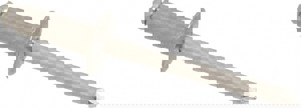 Open End Blind Rivet: Button Head, Aluminum Body, Aluminum Mandrel