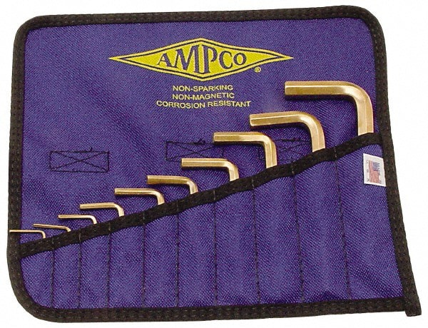 10 Piece L-Key Short Arm Hex Key Set