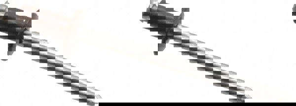 Open End Blind Rivet: Button Head, Aluminum Body, Aluminum Mandrel