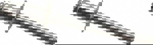 Open End Blind Rivet: Button Head, Stainless Steel Body, Stainless Steel Mandrel