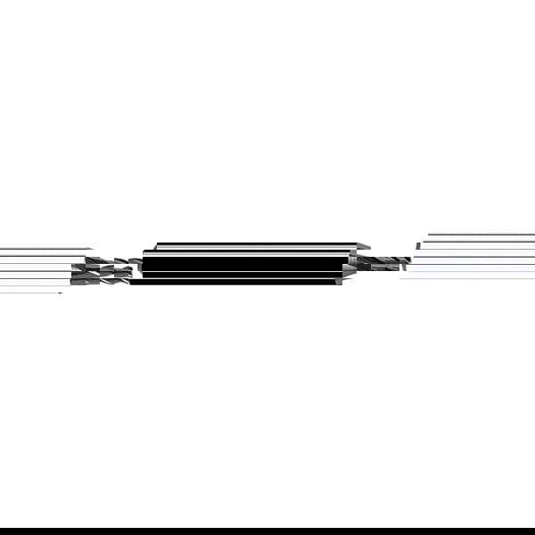 Square End Mill: 1.20 mm Dia, 3.60 mm LOC, 3 Flute, Solid Carbide