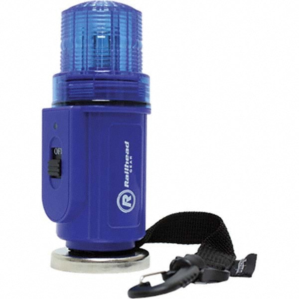 Flashing & Steady Light: Blue, Magnetic Mount