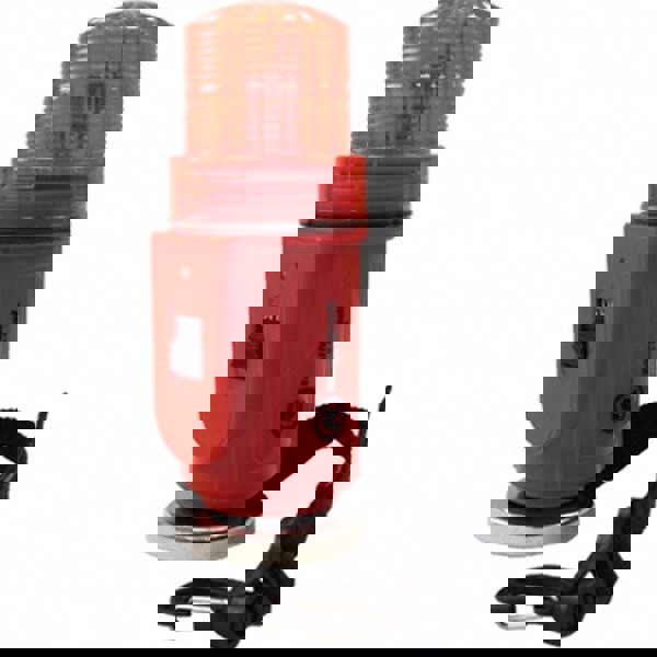 Flashing & Steady Light: Red, Magnetic Mount