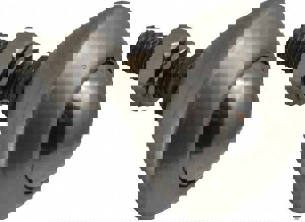 Ball Transfer: 25 mm Ball Dia, Stainless Steel, Round Base