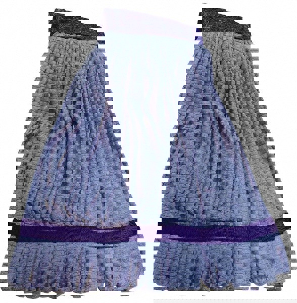 Wet Mop Pad: Quick Change, Small, Blue Mop, Microfiber