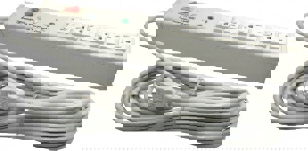 6 Outlets, 120 Volts, 15 Amps, 15' Cord, Power Outlet Strip