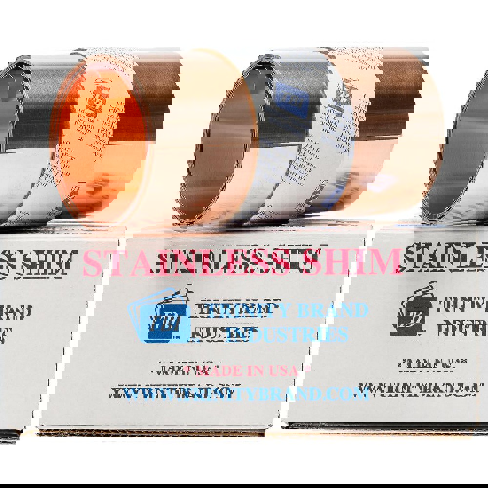 Shim Stock: 0.005'' Thick, 100'' Long, 6