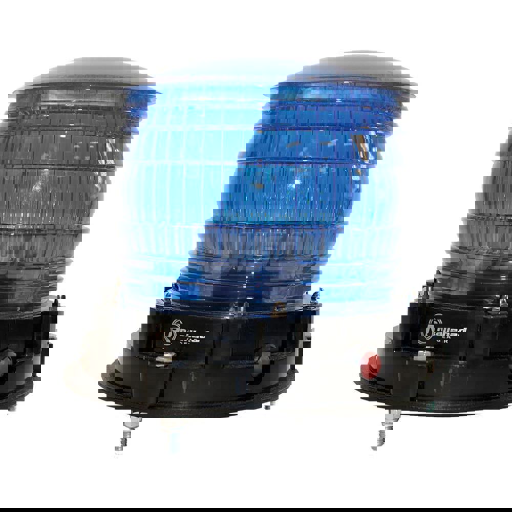 Revolving Light: Blue, Base & Pipe Mount