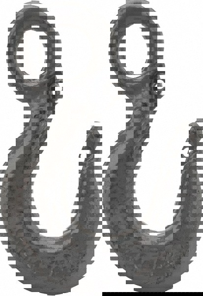 Chain Grade 100, 22,600 Lbs. Load Limit Eye Rigging Hook