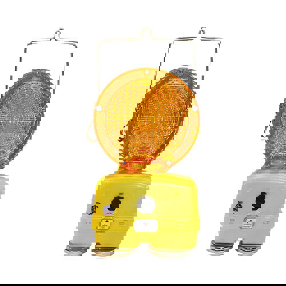 Traffic Cone & Barricade Accessories; Type: Barricade Light ; For Use With: Barricade Lighting ; Material: Plastic ; Overall Length: 7.00 ; Overall Height: 15.75 ; Recycled Content: 0