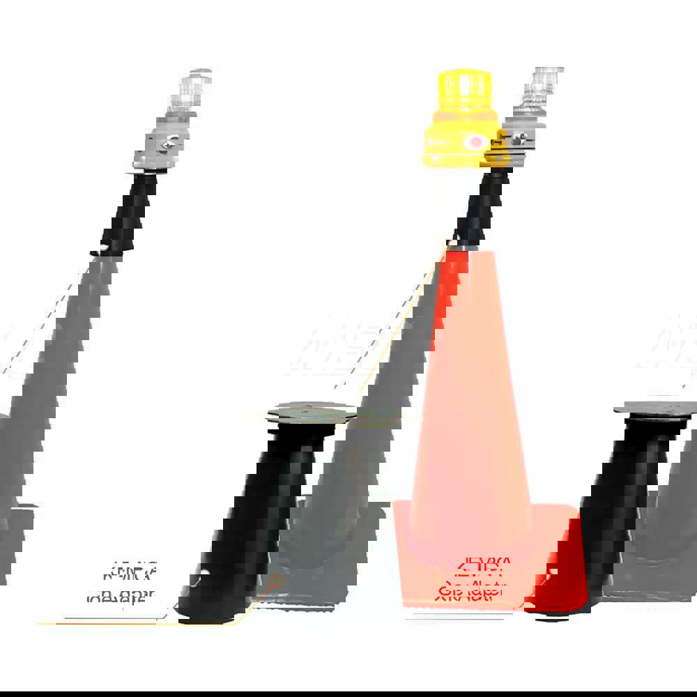 Traffic Cone & Barricade Accessories; Type: Barricade Light ; For Use With: Barricade Lighting ; Material: Plastic ; Overall Length: 7.00 ; Overall Height: 15.75 ; Recycled Content: 0