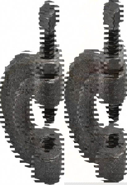 Full Size Top C-Clamp & L-Clamp with Locknut: 3/4