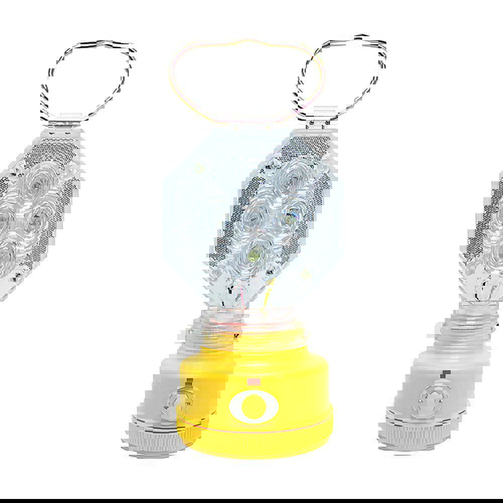 Flashing, Steady & Single Flash Strobe Light: Clear, Magnetic Mount