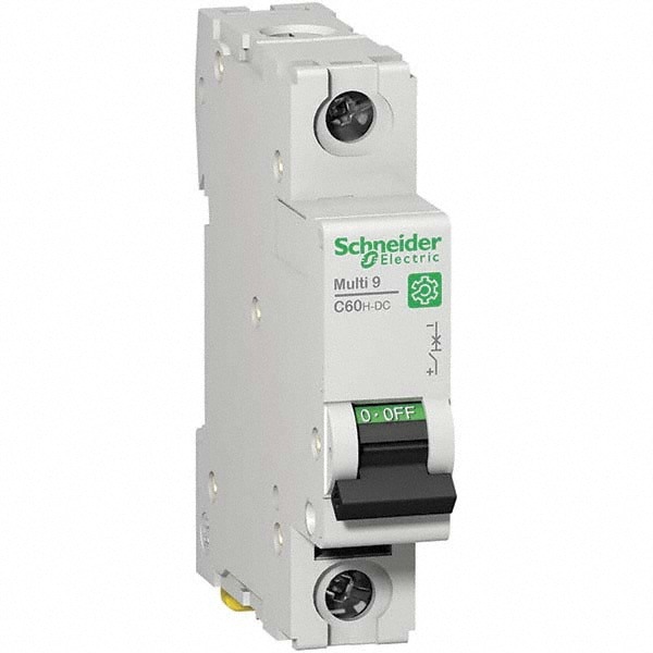 3 Amp, 250 VDC, 1 Pole, Clip Mount C60H-DC Circuit Breaker - Supplementary Protection for Direct Current