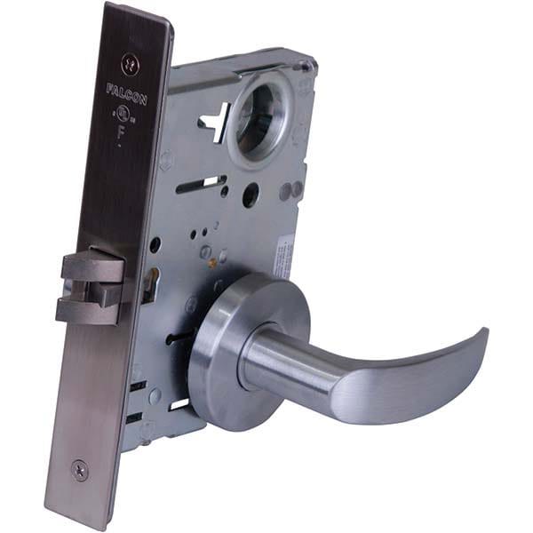 Lever Locksets; Type: Passage; Door Thickness: 1-3/4; Key Type: Conventional; Back Set: 2-3/4; For Use With: Commercial Doors; Finish/Coating: Satin Chrome; Material: Steel; Material: Steel; Door Thickness: 1-3/4; Lockset Grade: Grade 1; Performance: Heav