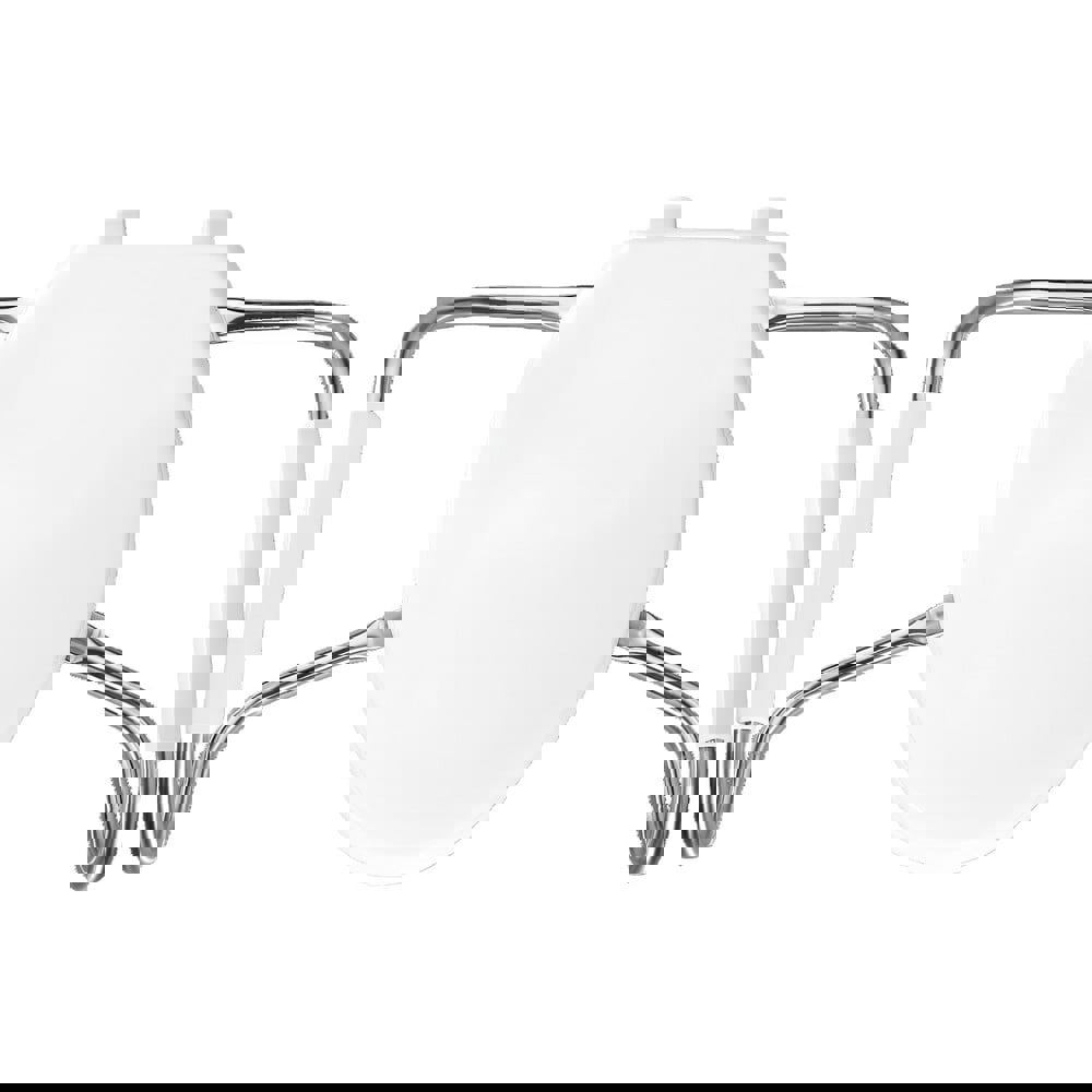 Toilet Seats; Type: Safety Arm; Open ; Style: Elongated ; Material: Plastic ; Color: White ; Outside Width: 14.188in (Inch); Inside Width: 8.1880in (Inch)