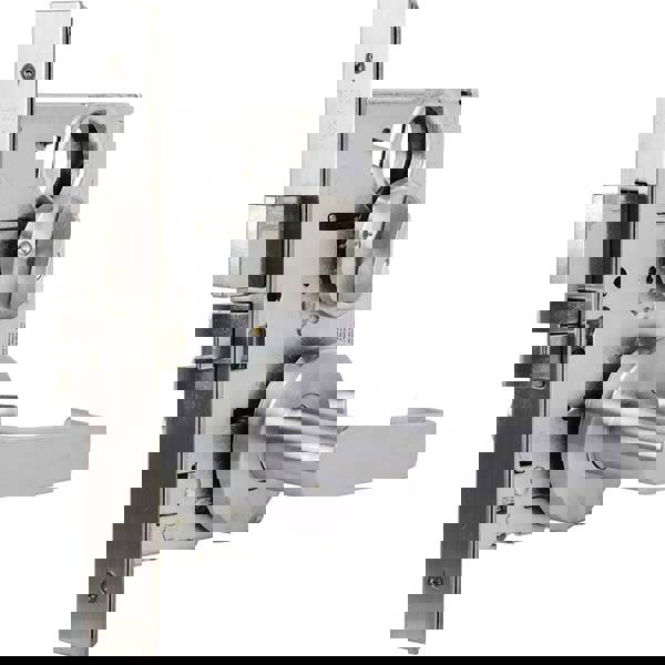 Lever Locksets; Type: Privacy; Door Thickness: 1-3/4; Key Type: Conventional; Back Set: 2-3/4; For Use With: Commercial Doors; Finish/Coating: Satin Chrome; Material: Steel; Material: Steel; Door Thickness: 1-3/4; Lockset Grade: Grade 1; Performance: Heav