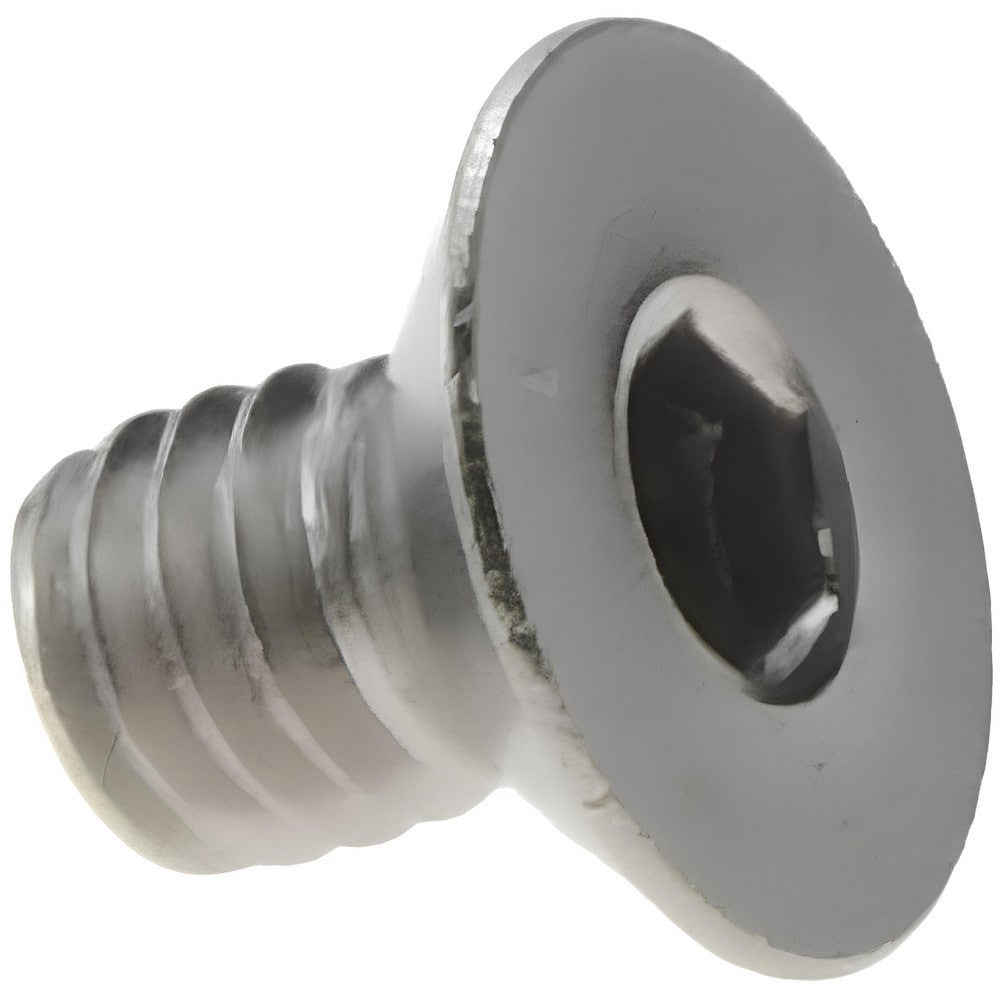 Flat Socket Cap Screw: M4x0.7, 18-8/Austenitic Grade A2 Stainless Steel
