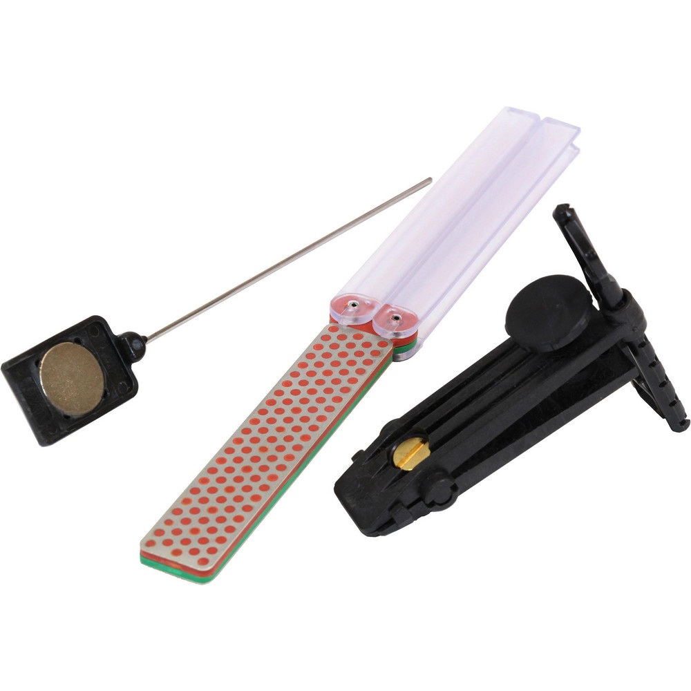 Stone Kits; Abrasive Material: Diamond ; Abrasive Shape: Rectangle ; Grade: Extra Fine; Fine ; Overall Length: 9.50in ; Overall Thickness: 0.875in ; Overall Width: 1in