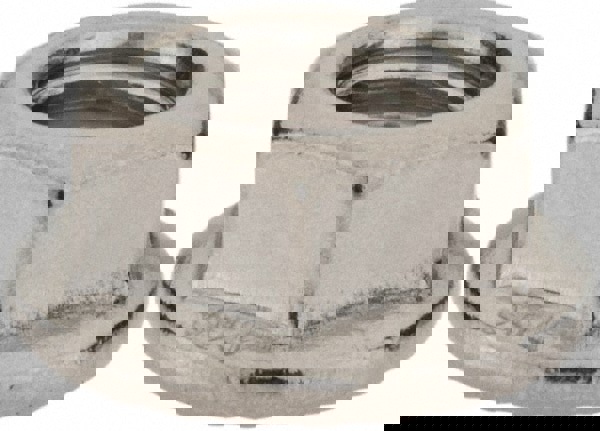 Hex Lock Nut: 3/8-16, Grade 304 Stainless Steel