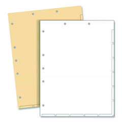 DIVIDER,LTR,7HL,250/PK,WH
