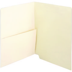 FOLDER,END TAB,W/PCK,11PT