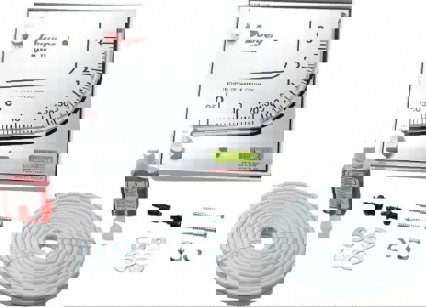 10 Max psi, 3% Accuracy, Plastic Manometer