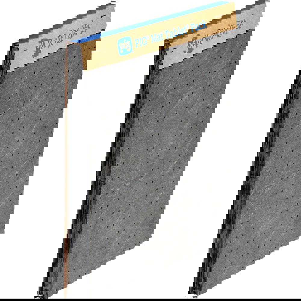 Pads, Rolls & Mats; Product Type: Pad ; Application: Universal ; Overall Length (Inch): 15in ; Width (Decimal Inch - 4 Decimals): 14.0000 ; Material: Polypropylene ; Fluids Absorbed: Oil; Coolants; Solvents; Water; Universal
