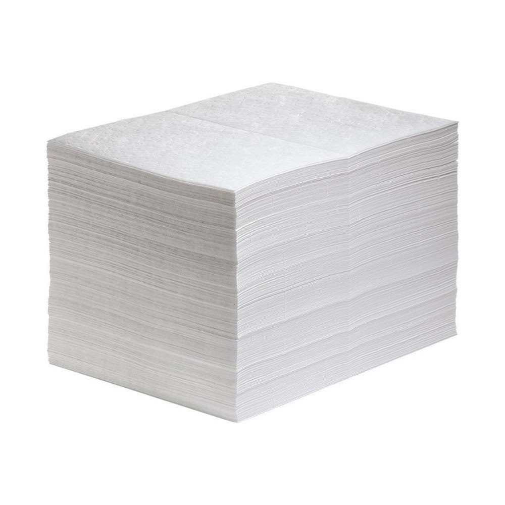 Pads, Rolls & Mats; Product Type: Pad ; Application: Oil Only ; Overall Length (Inch): 20in ; Width (Decimal Inch - 4 Decimals): 15.0000 ; Material: Polypropylene ; Fluids Absorbed: Oil; Fuel; Oil Based Liquids