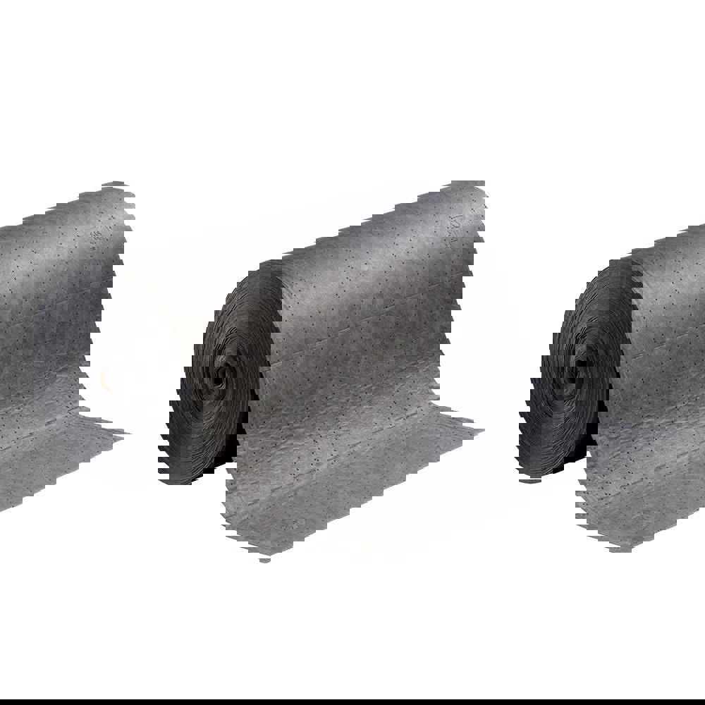 Sorbent Mat: Designed to absorb coolants, oils, solvents, water Use, Light Weight, 40.2 gal Capacity, Gray