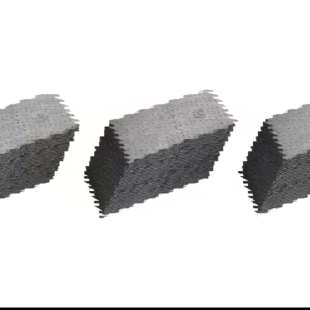 Pads, Rolls & Mats; Product Type: Pad ; Application: Universal ; Overall Length (Inch): 20in ; Width (Decimal Inch - 4 Decimals): 15.0000 ; Material: Polypropylene ; Fluids Absorbed: Oil; Coolants; Solvents; Water; Universal