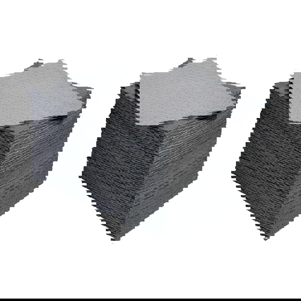 Pads, Rolls & Mats; Product Type: Pad ; Application: Universal ; Overall Length (Inch): 20in ; Width (Decimal Inch - 4 Decimals): 15.5000 ; Material: Polypropylene ; Fluids Absorbed: Oil; Coolants; Solvents; Water; Universal