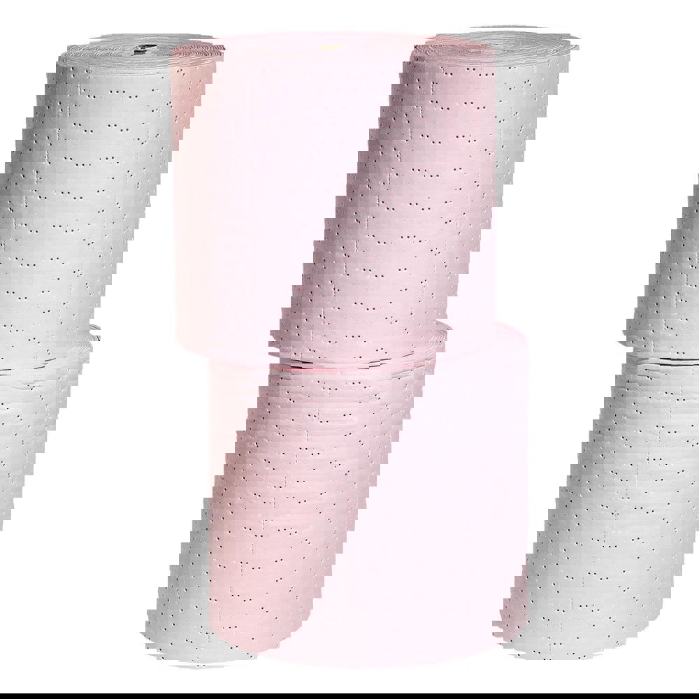 Pads, Rolls & Mats; Product Type: Roll ; Application: Haz Mat ; Overall Length (Feet): 150.00 ; Width (Decimal Inch - 4 Decimals): 15.0000 ; Material: Polypropylene ; Fluids Absorbed: Acids; Bases; Unknowns