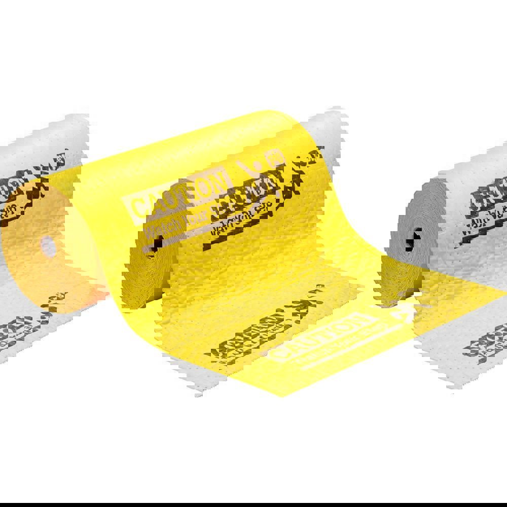 Pads, Rolls & Mats; Product Type: Roll ; Application: Universal ; Overall Length (Feet): 75.00 ; Width (Decimal Inch - 4 Decimals): 24.0000 ; Material: Polypropylene ; Fluids Absorbed: Oil; Coolants; Solvents; Water; Universal