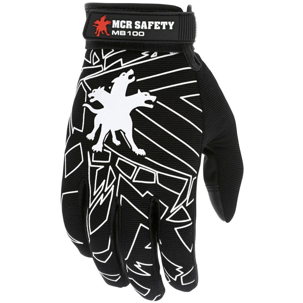 Work Gloves: Memphis MB100, Size Medium, Synthetic Leather Lined, Synthetic Leather, Mechanic's & Lifting