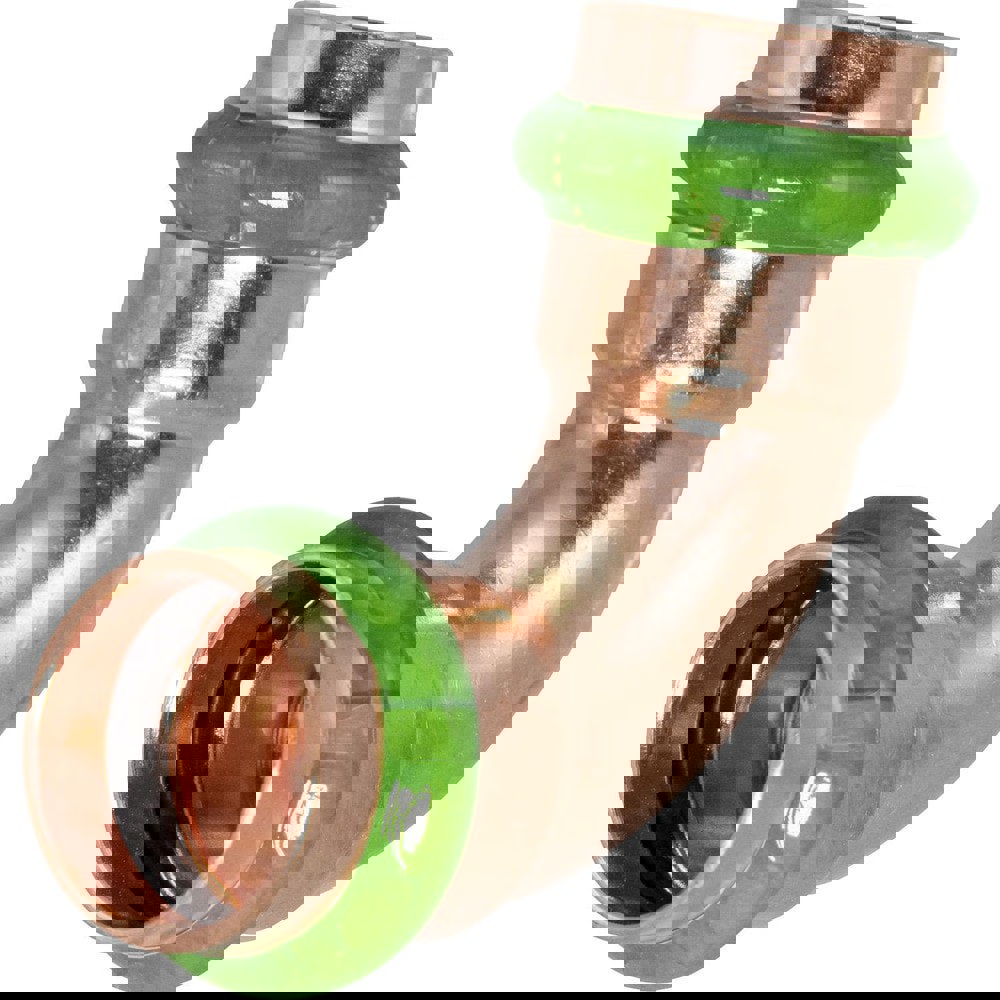 Copper Pipe Fittings; Fitting Type: 90 Deg Elbow ; Fitting Size: 1/2 ; Style: Press Fitting ; Connection Type: Push-to-Connect ; Material: Copper ; End Connection: Press