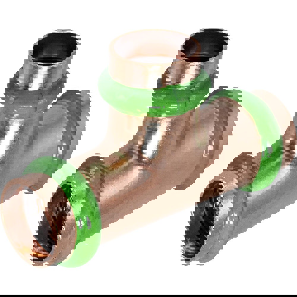 Copper Pipe Fittings; Fitting Type: Tee ; Fitting Size: 1/2 ; Style: Press Fitting ; Connection Type: Push-to-Connect ; Material: Copper ; End Connection: Press