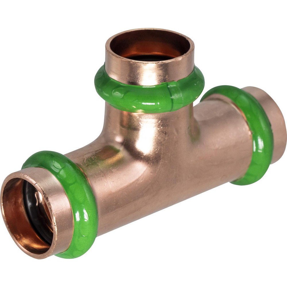 Copper Pipe Fittings; Fitting Type: Tee ; Fitting Size: 3/4 ; Style: Press Fitting ; Connection Type: Push-to-Connect ; Material: Copper ; End Connection: Press