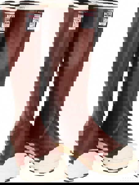 Work Boot: Size 8, Neoprene, Steel Toe, Knee Boot