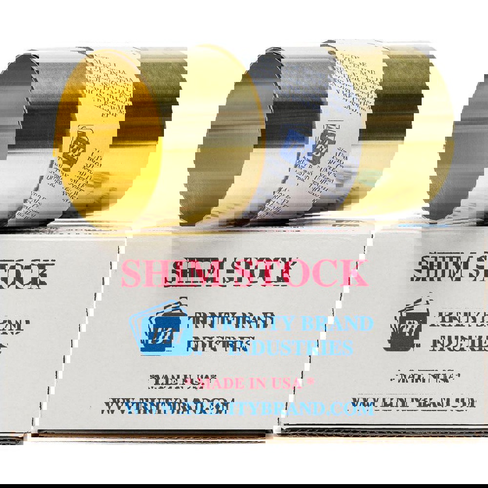 Shim Stock: 0.015'' Thick, 60'' Long, 6